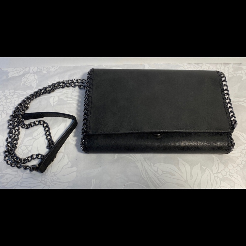 ~NWOT~Summer Sale! Chelsea28 Crossbody Shoulder Purse - Blk Faux Suede.